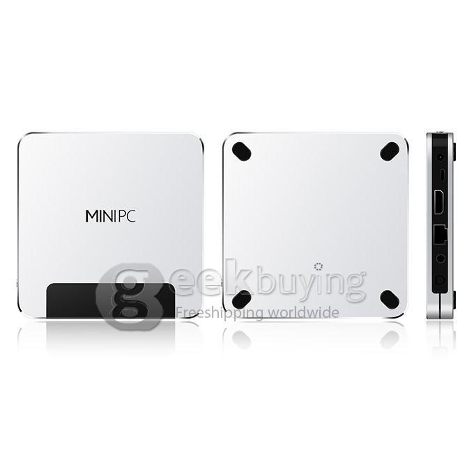 Ainol Mini PC II  Windows 8.1 Android 4.4 Dual Boot Media Player Intel Z3735F Quad Core 1.8G 2G/32G 802.11 b/g/n LAN BT4.0 - Silver