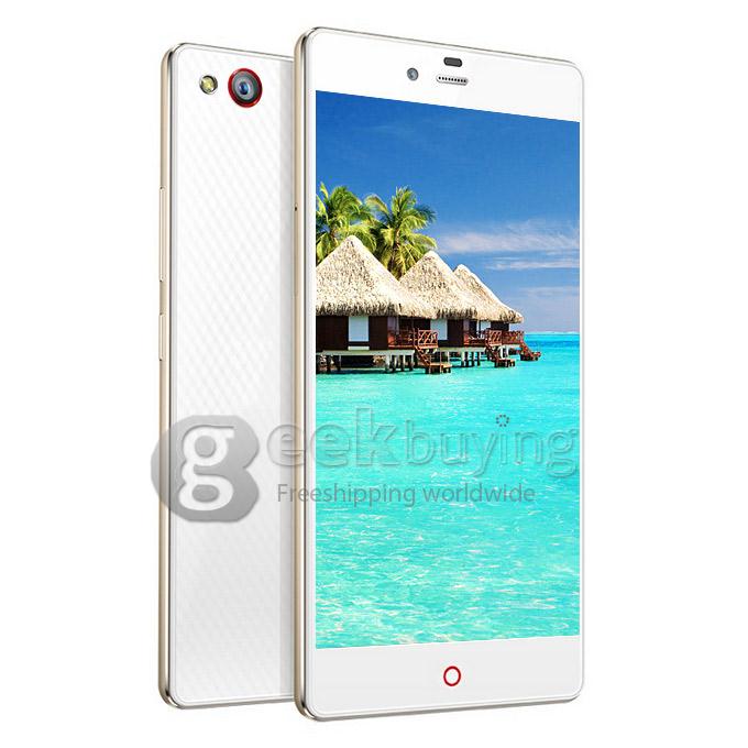 [HK Stock]ZTE Nubia Z9 Mini 5.0Inch FHD 64bit 4G LTE Android 5.0 Smartphone 2GB 16GB Snapdragon 615 Quad Core 1.5GHz 16.0MP-White
