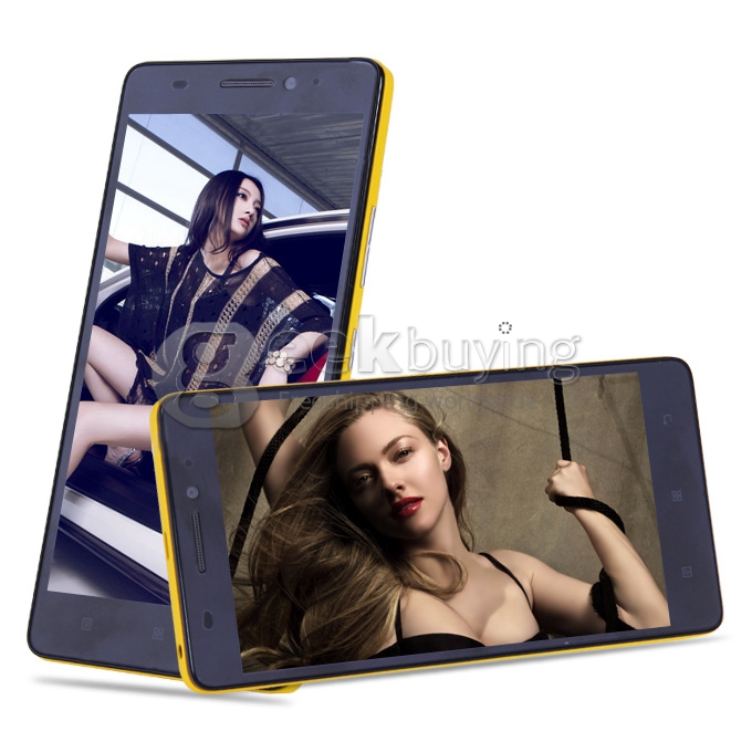 [HK Stock]Lenovo Lemo K3 NOTE 5.5inch FHD 4G Smartphone Android 5.0 2GB 16GB 64bit MTK6752 Octa Core 1.7GHz IPS - Yellow