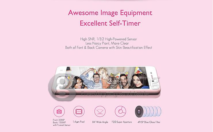 [HK Stock]Lenovo S60 S60W 4G LTE 5.0inch Android 4.4 2GB 8GB Smartphone 64bit Snapdragon 410 Quad Core 13.0MP Miracast - Pink