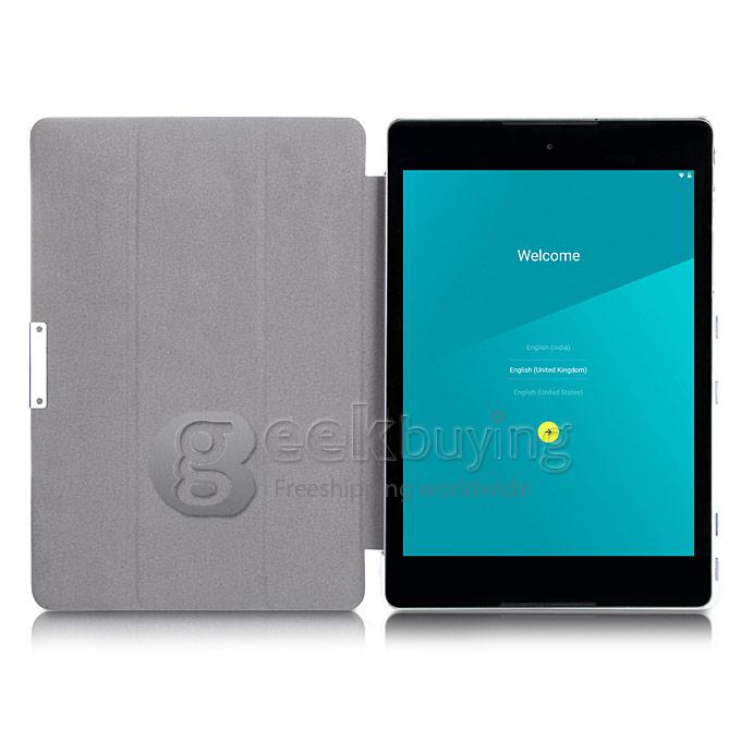 Foldable PU Leather Case Cover For Google Asus Nexus 9 Tablet PC - Purple