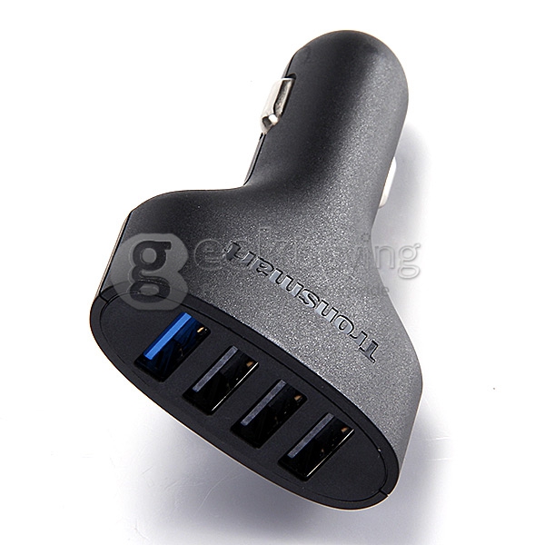 [Spain Stock][Qualcomm Certified] Tronsmart Quick Charge 2.0 54W 4 Ports car charger the world`s most powerful car charger for Samsung Galaxy S6,S6 Edge,Note 4,Note Edge/ Google Nexus 6/ Sony Xperia Z4,Z3/ HTC One M9,One M8/ Xiaomi Mi3,Mi4,Mi Note/ A
