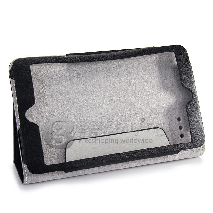 Special Leather Protective Cover Case for 8 Inch Pipo W4 Tablet PC - Black