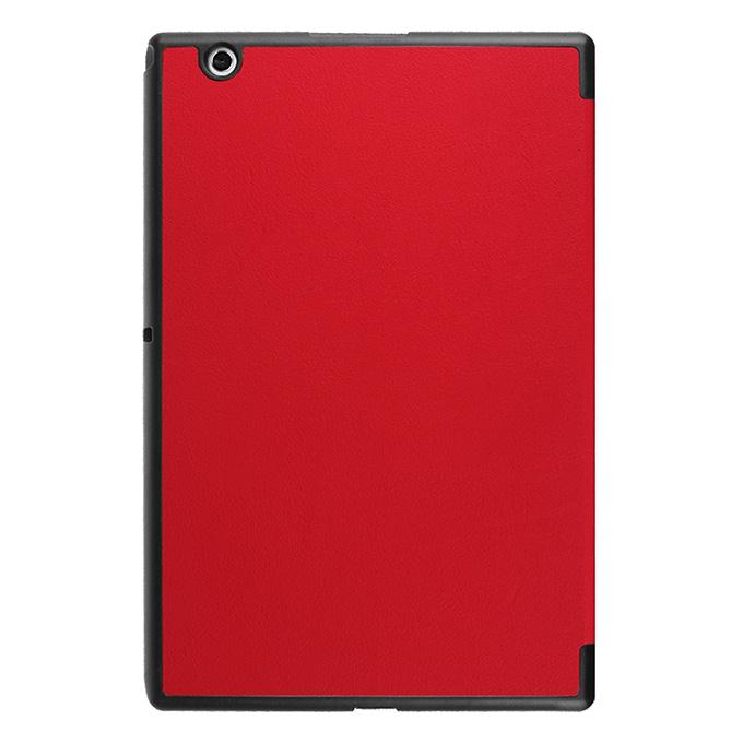 High Quality Ultra-Slim PU Leather Stand Cover Case For Sony Xperia Z4 Tablet - Red