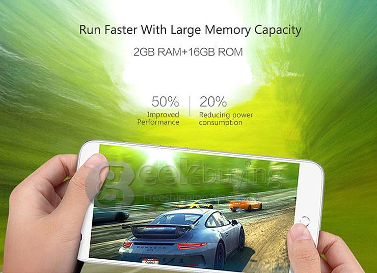 [HK Stock]TCL 3S M3G 4G LTE 5inch FHD Smartphone Android 5.0 2GB 16GB Snapdragon 615 Octa Core 13MP Lewa 6.0 OS HotKnot OTG- White