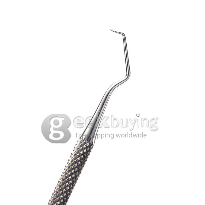 Stainless Steel Dental Instruments Mouth Mirror Explorer Plier Kit for Oral Care