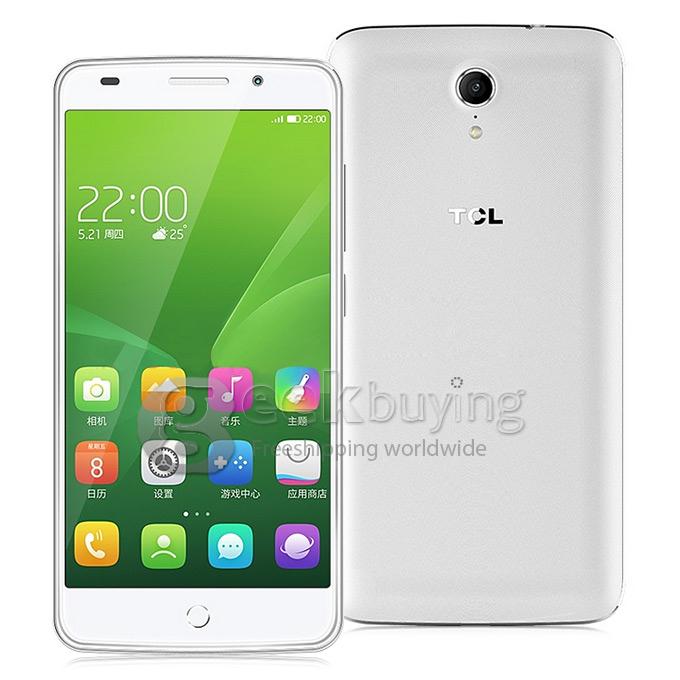 [HK Stock]TCL 3S M3G 4G LTE 5inch FHD Smartphone Android 5.0 2GB 16GB Snapdragon 615 Octa Core 13MP Lewa 6.0 OS HotKnot OTG- White