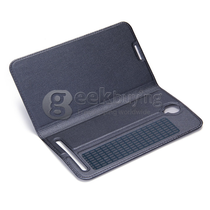 Original Flip Cover Protective Leather Case for UMI EMAX Smartphone - Black