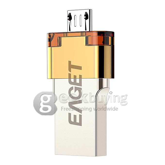 EAGET V80 Portable USB 3.0 32GB U Disk High Speed Mobile Flash Drives - Silver