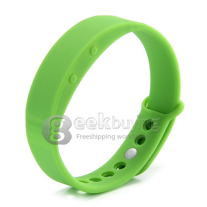 W5 Multifunctional LED USB Smart Bracelet With 3D Pedometer /Sleep Monitor Functions - Green