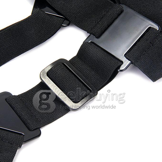 Head Strap Mount + Chest Harness for GoPro HD Hero 4 3+ 3 2 GoPro Accessories