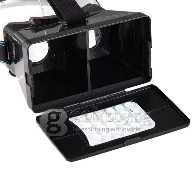 RITECH 3D Magic Box Universal 3D Virtual Reality VR Headset FOV75 Private Theater for 3.5-5.6inches Smartphones