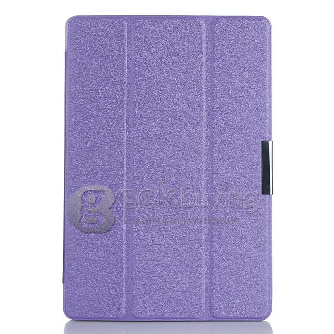 Foldable PU Leather Case Cover For Google Asus Nexus 9 Tablet PC - Purple