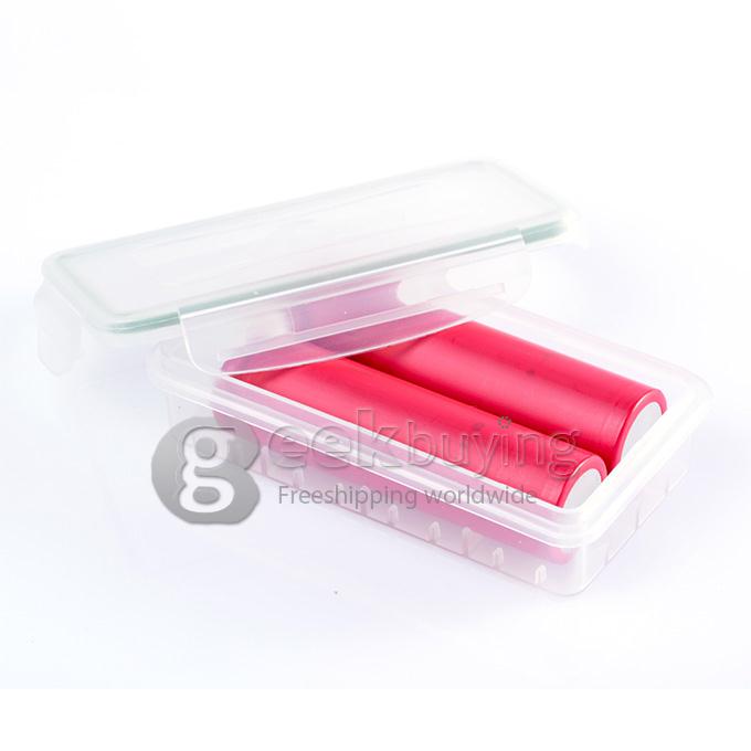 Panasonic Super Max 3.7V 3400mAh Rechargeable 18650 Li-ion Battery w/Protection Circuit(2 PCS)- Red