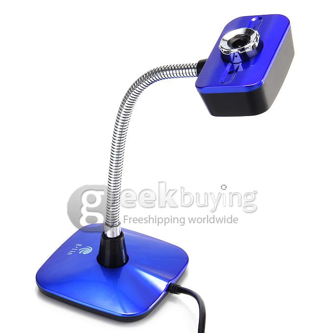 Elin Adjustable Square HD USB Web Camera For Windows & Mac OS - Dark Blue