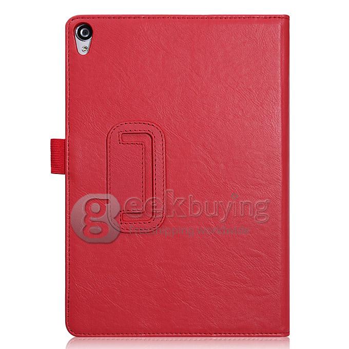 Foldable Cards Carried PU Leather Cover Case For Google Asus Nexus 9 Tablet PC - Red
