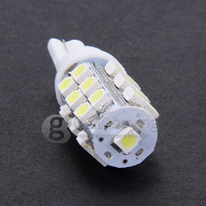 T10 1.3W 120lm 25-SMD 3528 LED White Car Side Light / Instrument / Reading lamp - ( 12V)