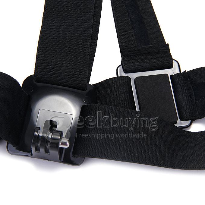 Head Strap Mount + Chest Harness for GoPro HD Hero 4 3+ 3 2 GoPro Accessories