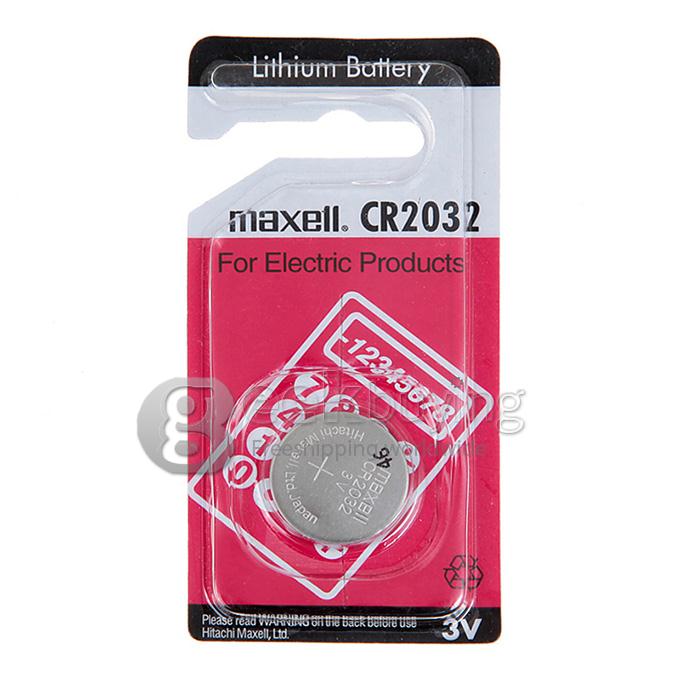 Maxell CR2032 220mAh 3V Lithium Battery with Button Design