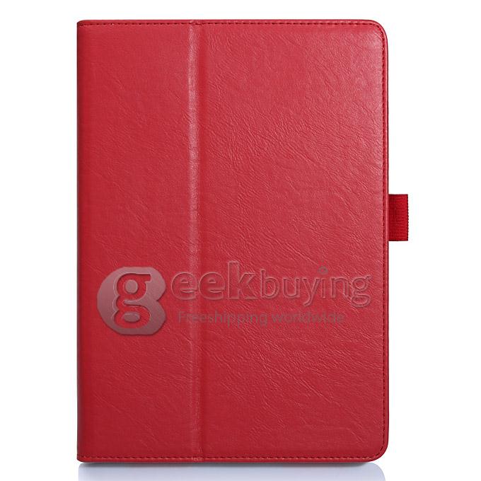 Foldable Cards Carried PU Leather Cover Case For Google Asus Nexus 9 Tablet PC - Red