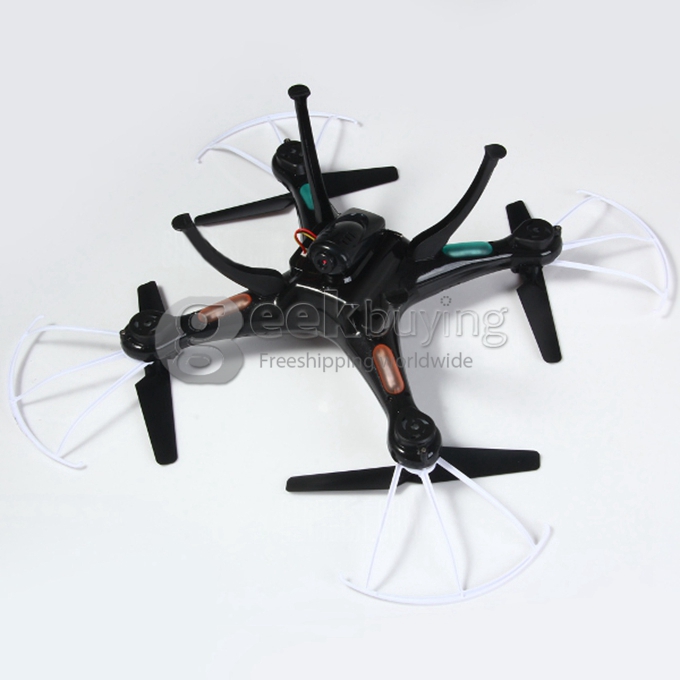 Syma X5SC-1 EXPLORERS 2 Quadcopter Headless Mode 2.0MP HD Camera 2.4G 6 Axis Gyro 3D Flip RC RTF with 4GB TF Card - Black