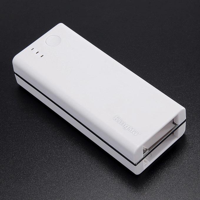 KingMa BMGP022 Multi-Function Portable Power Bank Dual Charging Port For GoPro 4 Battery for  Phone / Pad - White