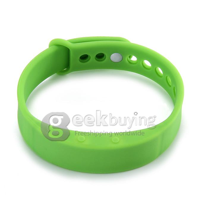 W5 Multifunctional LED USB Smart Bracelet With 3D Pedometer /Sleep Monitor Functions - Green