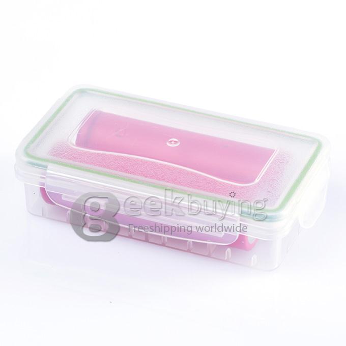 Panasonic Super Max 3.7V 3400mAh Rechargeable 18650 Li-ion Battery w/Protection Circuit(2 PCS)- Red