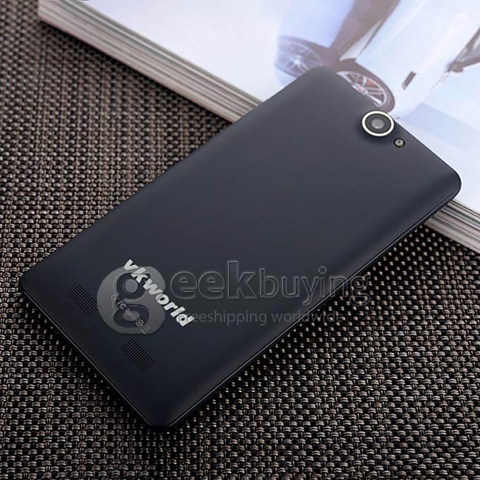 VKWORLD VK6050 5.5inch 64bit 4G LTE Android 5.1 6050mAh Battery Smartphone MTK6735 Quad Core 1GB RAM 16GB ROM - Black