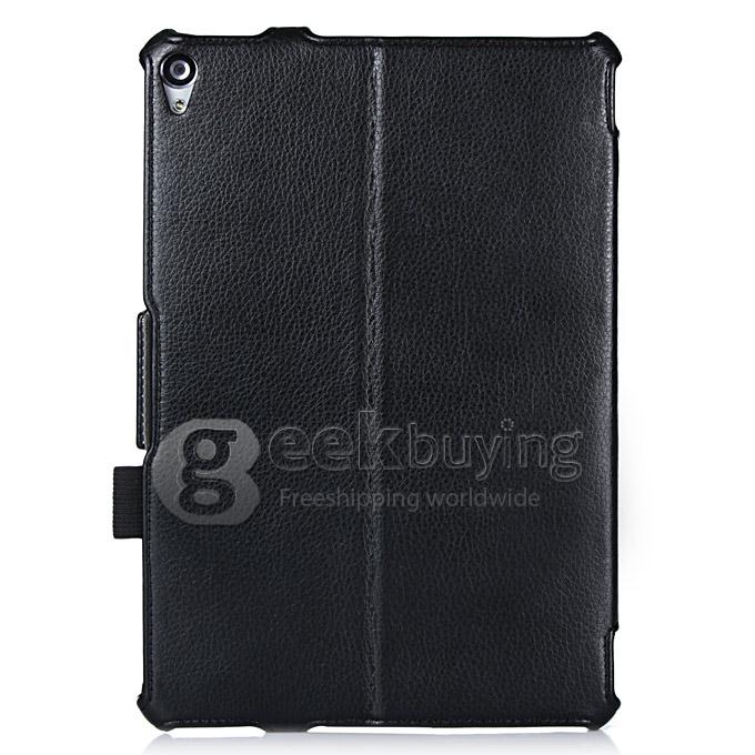 Heat Setting PU Leather Cover Case For Google Asus Nexus 9 Tablet PC - Black