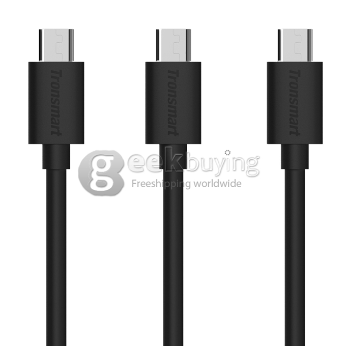 [Spain Stock] Tronsmart [6 Pack]1ft*2 & 3ft*2 & 6ft*2 Micro USB Cables High Speed USB 2.0 Male to Micro USB Sync/Charging Cables
