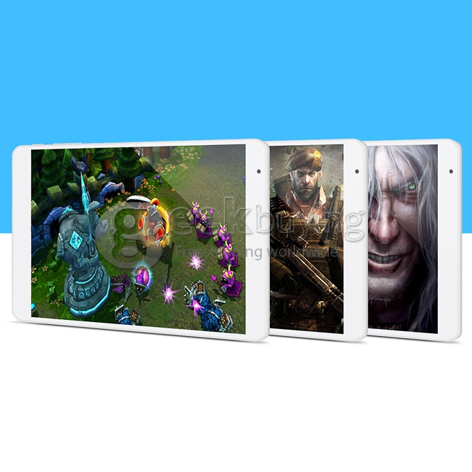 Teclast X89 Dual OS Android 4.4 & Windows 8.1 Tablet PC 2GB/32GB Intel Z3735F Quad Core 1.83GHz 7.9 Inch 2048*1536 IPS Retina Bluetooth HDMI OTG WiFi - White+Silver