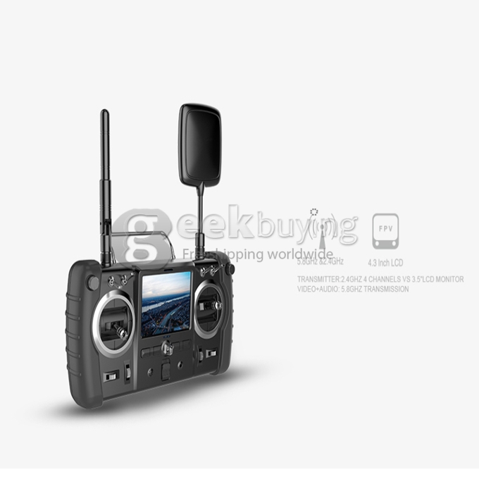 Hubsan H301S SPY HAWK 4CH RC Airplane Brushless 5.8G 1080P HD Cam FPV RTF With GPS Module