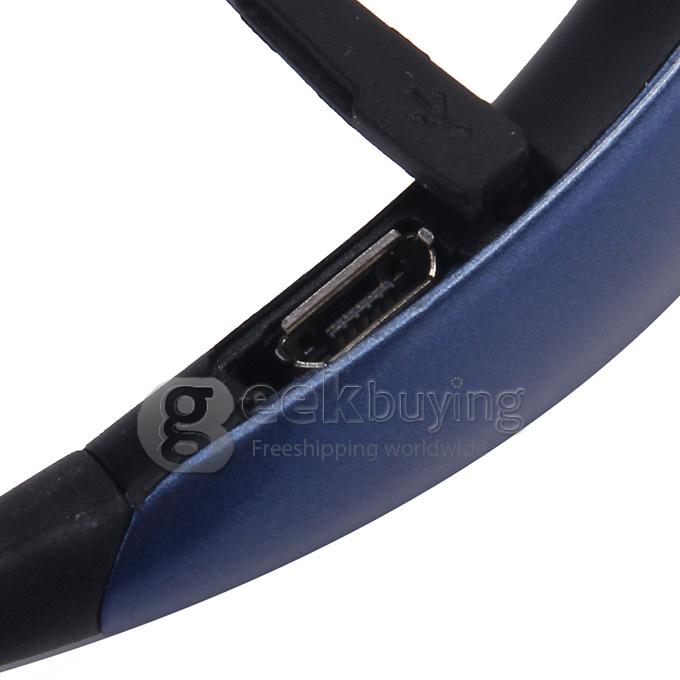 New SM-R130 Bluetooth Headset CSR8635 BT3.0 Gear Circle Wireless Earphone With Vibrating Neck For Samsung/Iphone