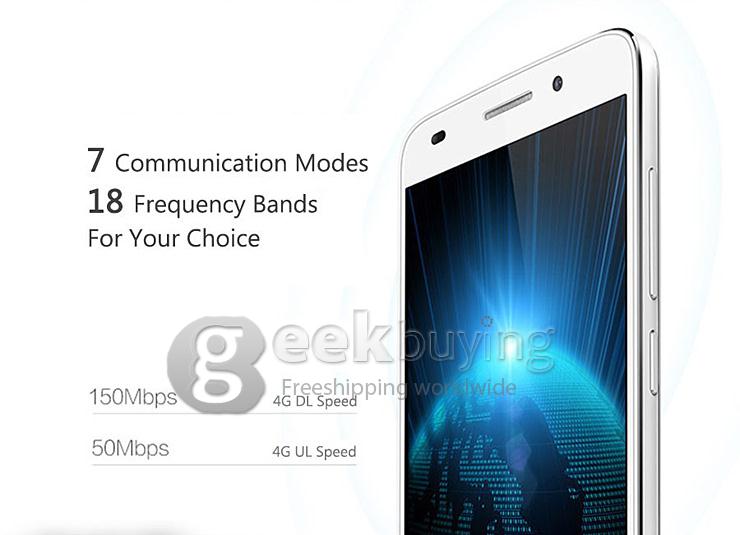 [HK Stock]TCL 3S M3G 4G LTE 5inch FHD Smartphone Android 5.0 2GB 16GB Snapdragon 615 Octa Core 13MP Lewa 6.0 OS HotKnot OTG- White