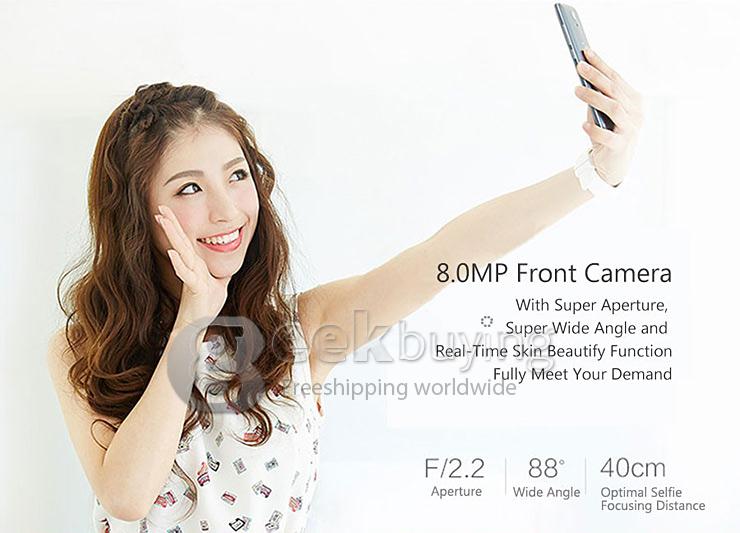 [HK Stock]TCL 3S M3G 4G LTE 5inch FHD Smartphone Android 5.0 2GB 16GB Snapdragon 615 Octa Core 13MP Lewa 6.0 OS HotKnot OTG- White