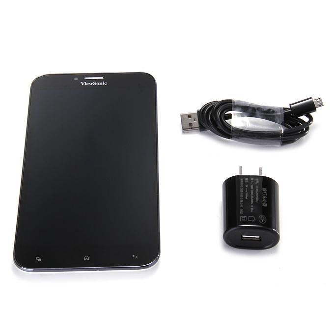 ViewSonic S600 6.4inch HD MTK6582 Quad Core 1.3GHz Smart Phone Android 4.2 1GB RAM 4GB ROM OTG - White