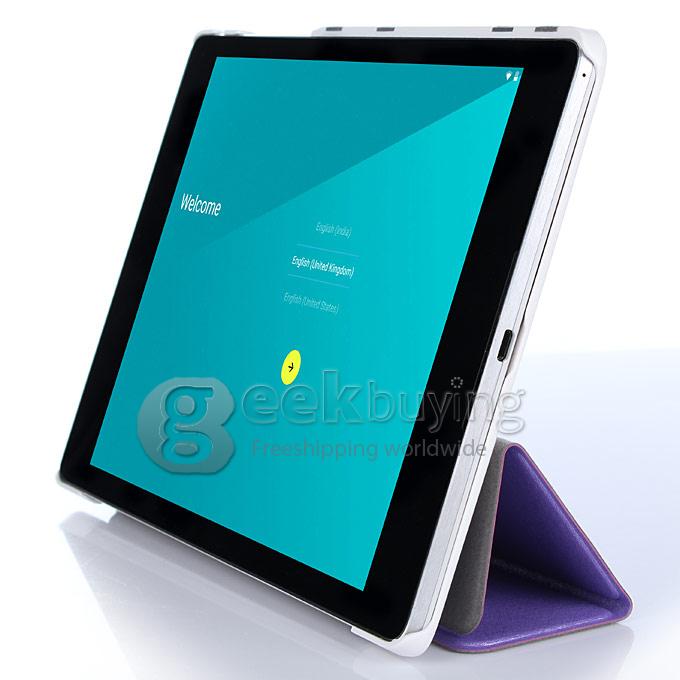 Foldable PU Leather Case Cover For Google Asus Nexus 9 Tablet PC - Purple