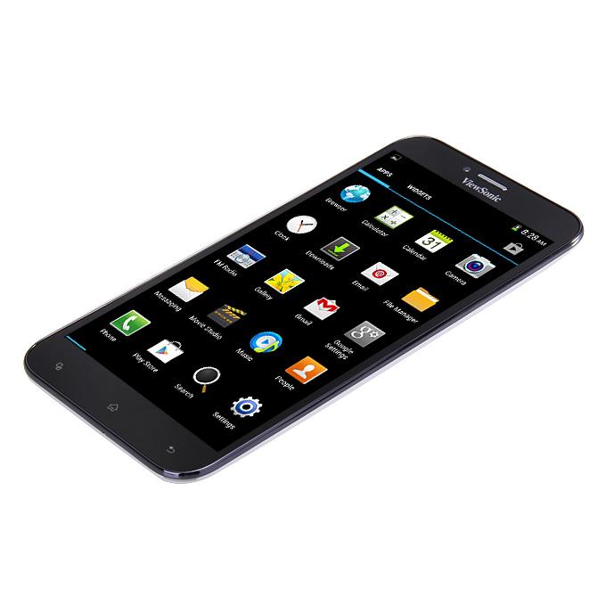 ViewSonic S600 6.4inch HD MTK6582 Quad Core 1.3GHz Smart Phone Android 4.2 1GB RAM 4GB ROM OTG - White