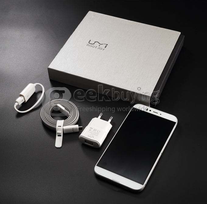 UMI IRON 4G LTE 5.5inch FHD Android 5.1 3GB 16GB Smartphone 64bit MTK6753 Octa Core 1.3 GHz 13.0MP Miracast OTG - Silver