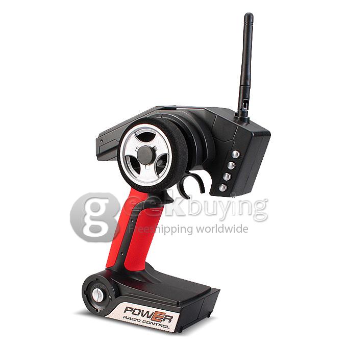 WLtoys P939 RC Racing Car 1/28 2.4G 30KM/H RTR 4WD Brushed Off Road Vehicle - Red+Black