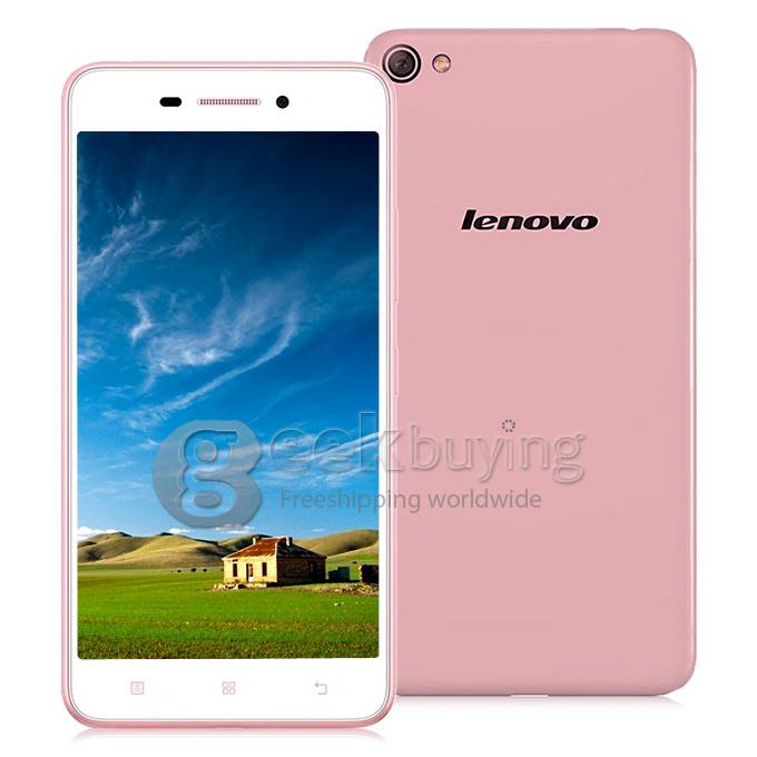 [HK Stock]Lenovo S60 S60W 4G LTE 5.0inch Android 4.4 2GB 8GB Smartphone 64bit Snapdragon 410 Quad Core 13.0MP Miracast - Pink