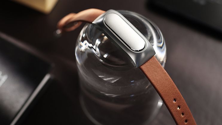 Original Xiaomi Miband Replacement Bracelet Genuine Leather Wrist Strap For Xiaomi Smart Watch - Brown