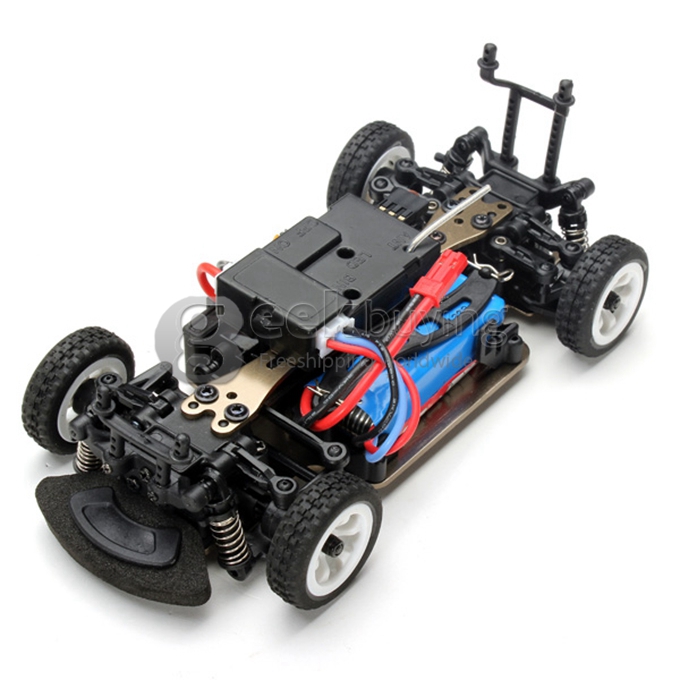 WLtoys P939 RC Racing Car 1/28 2.4G 30KM/H RTR 4WD Brushed Off Road Vehicle - Red+Black
