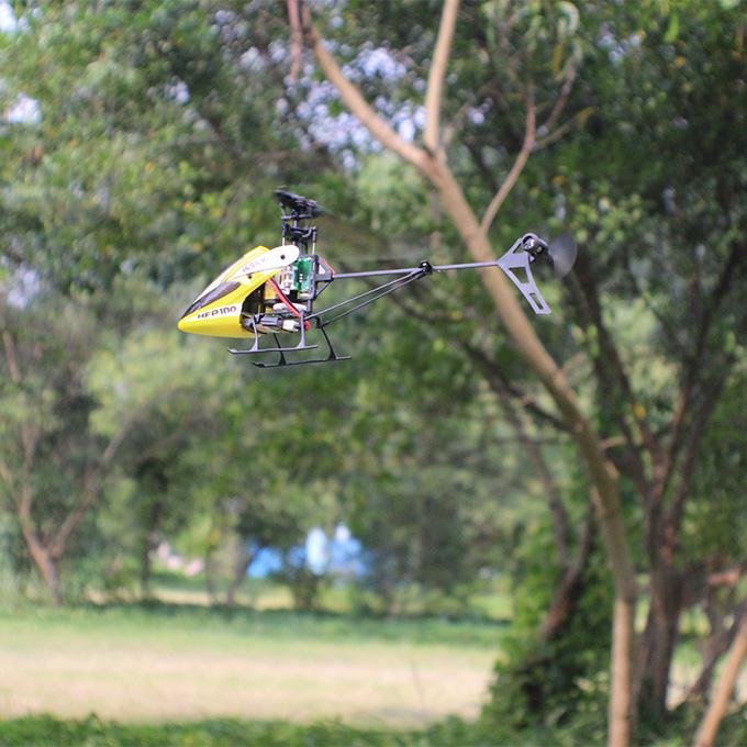 Hisky HFP100 V2 4CH Flybarless RC Helicopter 6 Axis Gyro With H-6 Transmitter