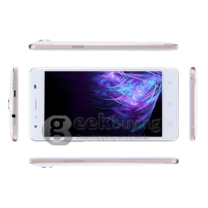 HYUNDAI Q6 Plus 5.5inch 4G LTE Android 4.4 Smartphone 64-bit MTK6732 Quad Core 1.5GHz 1GB 8GB 8.0MP Smart Wake- White