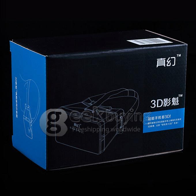 RITECH 3D Magic Box Universal 3D Virtual Reality VR Headset FOV75 Private Theater for 3.5-5.6inches Smartphones