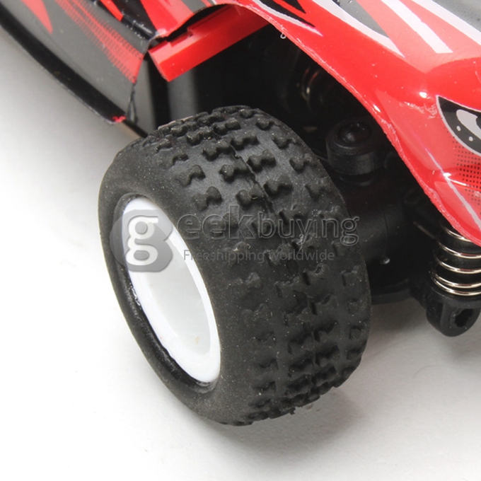 WLtoys P939 RC Racing Car 1/28 2.4G 30KM/H RTR 4WD Brushed Off Road Vehicle - Red+Black