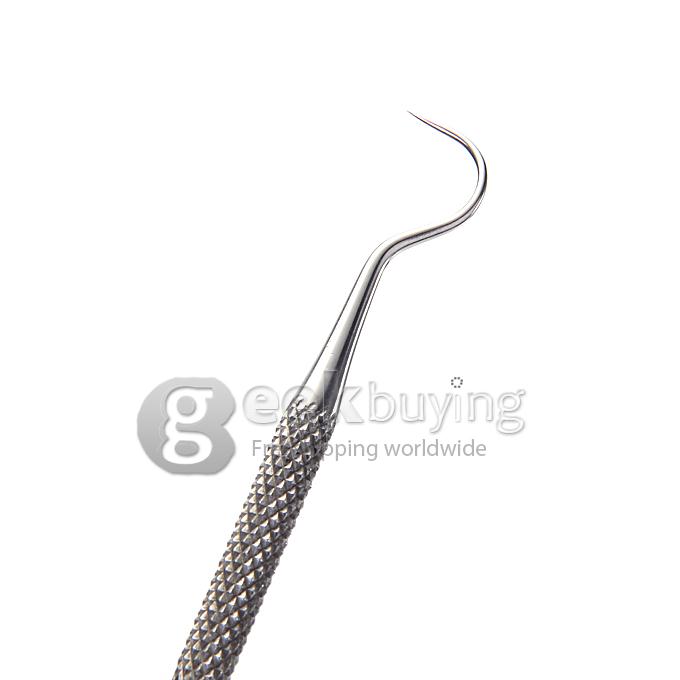 Stainless Steel Dental Instruments Mouth Mirror Explorer Plier Kit for Oral Care