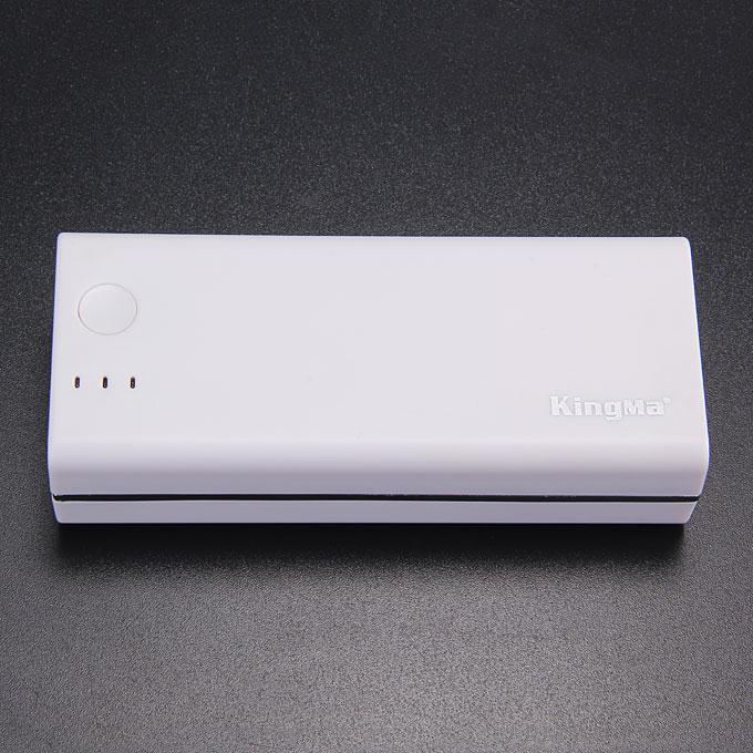 KingMa BMGP022 Multi-Function Portable Power Bank Dual Charging Port For GoPro 4 Battery for  Phone / Pad - White